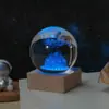 Linterna de Bola de Cristal Tallada Estéreo 3D Transfronteriza Adorno de Vidrio para Escritorio de Estudio y Dormitorio como Regalo de Cumpleaños para Novio