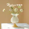 Linterna de Viento Alta Vintage Estilo Francés Florero Dopamina Retro Gama Alta Nicho Vidrio Decorativo Super Hermoso