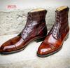 Botas Chelsea Colorblock Botas de Cano Curto Botas Masculinas JGB2020N0006021
