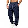 Calça Casual Masculina Amazon Outono 2026 Mais Vendida, Forrada com Fleece, Quente, Estilo Casual Esportivo para Trabalho, Calça de Moletom Versátil