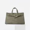 Otoño/Invierno 2026 Exportación Transfronteriza Piel Sintética Gamuzada Bolso Tote Grande para Viaje Diario Bolso de Mano Bolso Cruzado de Piel Genuina para Laptop