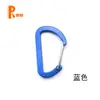 Venta al por mayor No. 5 Hebilla de Cable en Forma de D Hervidor de Agua Power Bank Gancho para Llaves Conexión de Cuerda de Tienda de Campaña Hebilla Gancho de Cable en Stock