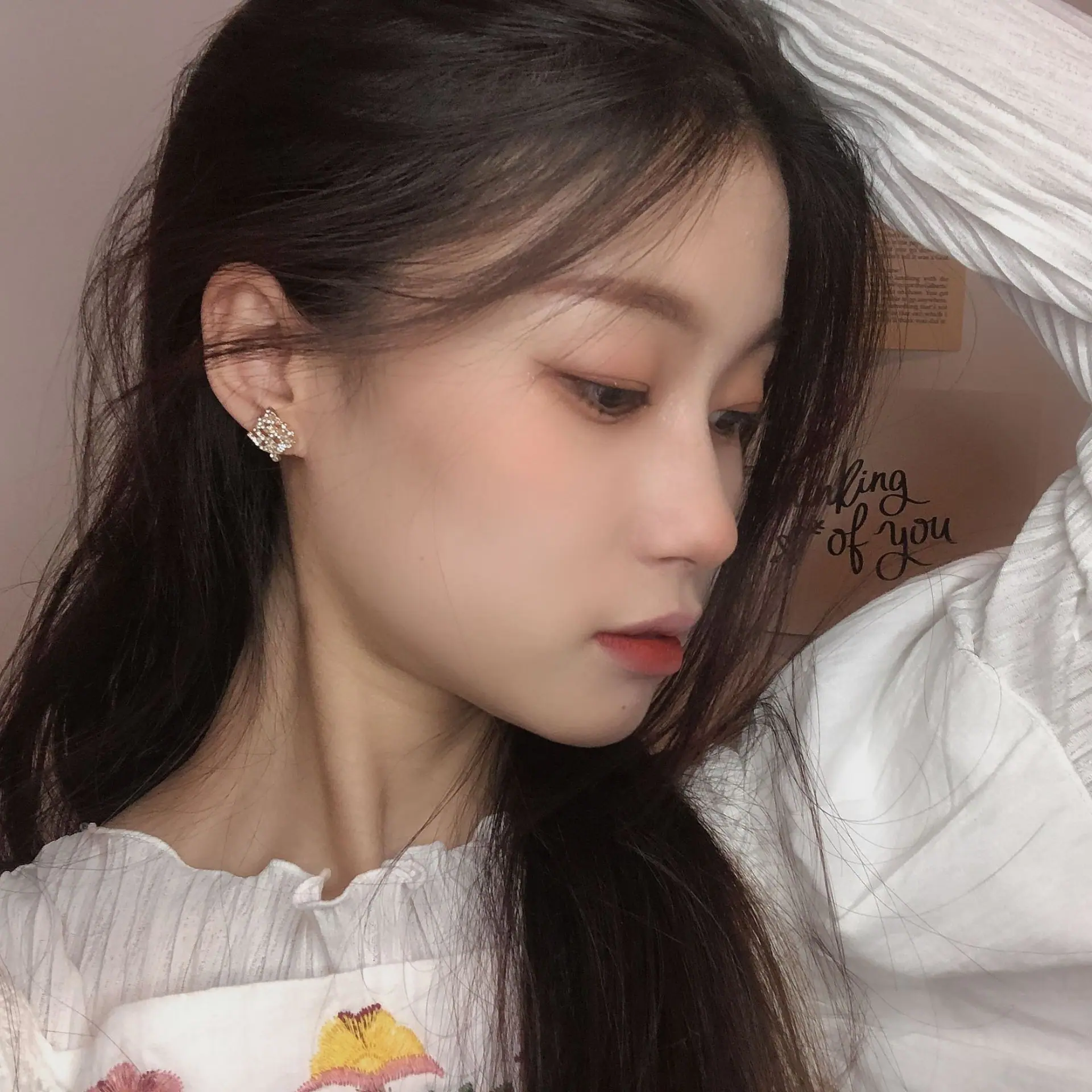 发财耳钉