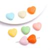 Cuentas Sueltas Acrílicas con Forma de Corazón de Macarrón Materiales para Pulsera, Collar, Llavero Hecho a Mano con Cuentas DIY