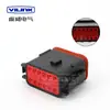 Conector impermeable para coche Dechi DT04-2P-CE02 DT04-08PA-CE02 negro con enchufe estándar E