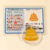 Popular Pegatina de Teléfono de Oro Puro 999 de 2 mg para la Riqueza y la Prosperidad, Princesa Por Favor Trae Riqueza, Pegatina de Teléfono Dorada Regalo para Transmisión en Vivo