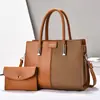 Bolsas femininas mais vendidas no exterior, conjunto de duas peças da moda, bolsa de ombro, bolsa transversal, bolsa de mão para o dia a dia