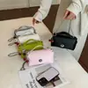 Bolso Femenino de Nicho Estilo Coreano Transfronterizo Moda Verano 2026 Bolso Cuadrado Pequeño con Cadena Bolso Cuadrado Pequeño Cruzado de Hombro Único Casual Simple