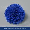 Flor artificial azul rosa botão de chá estilo étnico fada cocar DIY fantasia fantasia embelezamento cerimônia de casamento