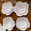 Flor de papel grande para boda decoración de ventana fondo de estudio flor de cartón suministros de boda flor de papel terminada simulación tridimensional