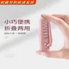 Pente Dobrável para Crianças Pequenas, Meninas, Senhoras, Tranças de Bebê, Franja com Dentes Densos, Mini Pente Portátil de Viagem