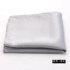 Venta de fábrica en stock Moda accesorios para traje de hombre pañuelo cuadrado bufanda 1200 agujas poliéster seda vestido bolsillo toalla