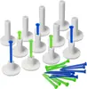Base de Tee de Plástico para Bola de Golfe em Estoque do Fabricante, Porta-Tee de Golfe, Disponível em Várias Cores e Tamanhos, Altamente Elástico e Durável
