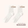 Calcetines Finos de Verano para Niñas Calcetines de Malla sin Costuras de Algodón con Encaje para Primavera y Otoño para Niños Calcetines Antipeeling para Bebé con Lazo
