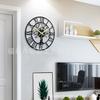 Venta Libre de Impuestos de Relojes Redondos de Hierro Forjado, Relojes de Pared Modernos Más Vendidos, Relojes Creativos para la Sala de Estar, Lujo Ligero, Relojes Modernos y Personalizados
