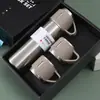 Nueva taza térmica de regalo para eventos de empresa, taza de té de acero inoxidable 304, taza de agua de recuerdo, en stock