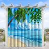 Cortina Ventana Pantalla Impermeable Exterior Comercio Exterior Transfronterizo Pabellón Moderno Amazon Transfronterizo Toldo Protector Solar Serie Bosque