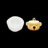 Adornos Decorativos DIY Taza Cabeza de Oso Vela Molde de Silicona Pegamento de Aromaterapia Molde para Pastel de Chocolate