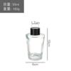 Suministro en Stock de Botellas de Aromaterapia Romanas, Botellas Vacías, Botellas Sencillas de Vidrio para Aromaterapia, Botellas Difusoras de Flor Seca de Ratán