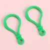 Accesorios de bricolaje, llavero acrílico, material hecho a mano, llavero, cadena colgante, colgante de muñeca, hebilla de langosta