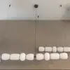 Lámpara de araña estilo crema transfronteriza para restaurante Nórdico Hawthorn confitado Moderna Simple para Bar, Sala de té, Cafetería, Lámparas de espectro completo