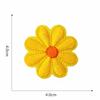 Pegatina de tela con diseño de mariposa y bordado de rosas, parche decorativo para ropa