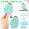 Adornos para Huevos de Madera Maciza DIY Set de Decoración de Huevos de Pascua Juguetes Educativos de Madera para Niños Fabricante Venta al por Mayor