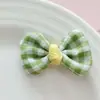 DIY Hecho a Mano Tela Cuadros Grandes Lazos Accesorios Ropa Accesorios para la Cabeza Bolsas Calcetines Accesorios para el Cabello Accesorios Fabricante Mayorista