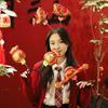 Duoyang Año Nuevo 2026 Creativo Primavera Globo Diadema Pasador Día de Año Nuevo Festivo Divertido Foto Regalo
