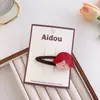 Presilha de Cabelo Infantil Coelho Panda Desenho Animado Couro PU Grampo de Cabelo para Bebê Acessórios de Cabelo Fofos para Crianças Não Machucam o Cabelo Presilha para Mechas Laterais Pêlos da Testa