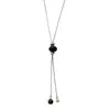 Collar de Tirar con Piedra Ojo de Tigre Dorado para Mujer 2025 Nuevo Melard Accesorios Largos Lujo Ligero Nicho Cadena de Suéter de Gama Alta