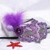 Sombrero Lateral de Plumas Patchwork para Niños y Adultos, Máscara de Baile de Máscaras, Sombrero de Corona de Media Cara, Máscara de Ojos, Accesorios para la Cabeza de Fiesta