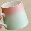 Taza Degradada Oficina Hogar Taza de Café de Alto Valor Cerámica Taza Personal Taza Compañera Set de Caja de Regalo