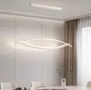 Araña artística, luz LED creativa para comedor, luz simple para dormitorio, luz para sala de estar, luz personalizada para mesa de comedor, luminaria para barra de bar, sin hierro