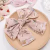 Pinza para el pelo de gasa súper de hada con lazo grande para la parte trasera de la cabeza accesorios para el cabello fresco dulce floral clip de resorte tocado