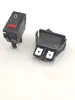 Suministrado directamente por el fabricante, interruptor de socket KCD3 de dos posiciones y 3 pines con luz LED y interruptor de palanca tipo ojo de gato