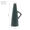Ornamento Moderno Simples Pequeno Fresco de Vaso de Cerâmica Sala de Estar Quarto Modelo Arranjo de Flores Arte Geométrica Criativa Flor Decorativa