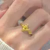 Anillo Serpiente Cetro Mismo Estilo que Little Red Book para Mujer, Serpiente del Zodiaco Antiguo, Anillo de Moda de Gama Alta, Anillo para Dedo Índice