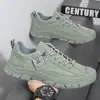 Zapatos de senderismo para exteriores más vendidos transfronterizos para hombre, antideslizantes, resistentes al desgaste, zapatos de trekking, zapatos de escalada todoterreno, acolchados, transpirables, ligeros
