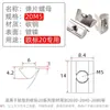Tuercas de Clip de Resorte, Accesorios Industriales de Aluminio, Tuercas de Clip de Resorte de Punto Único, Tuercas de Fijación, Tuercas Elásticas de Perfil Estándar Nacional y Estándar Europeo