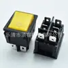 Interruptor para Barco Kcd4 Certificado Etlcbce de 6 Pines 2 Velocidades 3 Velocidades Interruptor para Máquina de Soldar Doble Tarjeta Amarillo con Luz 30A