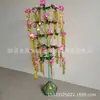 Árbol del Dinero Poste Flor Roja Tela del Árbol del Dinero Árbol Flor Roja Grande Suministros Sacrificiales Funerarios Venta al por Mayor