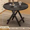 Mesa Redonda Dobrável para Uso Doméstico, Adequada para Apartamentos Pequenos, Mesa de Jantar Simples para Dormitórios, Conjunto de Mesa e Cadeiras de Jantar Dobráveis Portáteis para Apartamentos de Aluguel