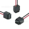 Soquete fêmea tipo C009 com terminal PH2.0, instalação de encaixe, conector de carregamento embutido para pequenos eletrodomésticos
