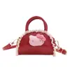 Bolsa Infantil Transfronteriza 2025 Nueva Dibujos Animados Linda Encaje Bolso de Mano para Niñas Bolso Cruzado de Bolos de Gama Alta para Niñas