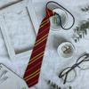 Corbata Harry Potter Gratis Insignia JK Genuina Raya Gente Unida Cuatro Colegios Sarga Hecho a Mano Rojo Amarillo Azul Verde