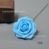 Simulação PE Rosa de Espuma de Galho Único Adereços de Tiro Noiva Segurando Layout de Cena de Casamento Guirlanda DIY com Flores