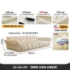 Sofá Lírio Especial Tongyu Design Estilo Francês Creme Sala de Estar Apartamento Pequeno Puff Nuvem Pétala Sofá de Couro Genuíno