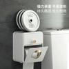 Caja de papel higiénico de pared para el hogar, multifuncional, para baño, con extracción de papel, de lujo, ligera y de alto valor.