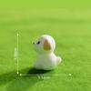 Micro-Paisaje Artificial Cachorro Lindo Resina Adornos de Animales Pequeños Decoraciones de Manualidades DIY Adornos Pequeños Lindos Hechos a Mano